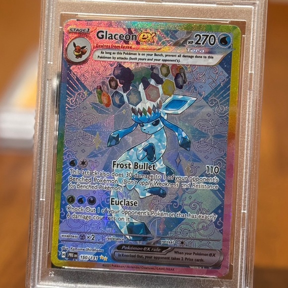 pokemon proxy cards Mega Dragonite ex MUR Mega Dream Card English  OP PROXIES TCG PROXY FAN MADE Glaceon EX